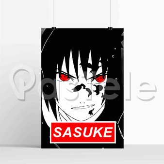 Uchiha Sasuke Face Naruto Shippuden New Custom Silk Poster Print Wall Decor 20 x 13 Inch 24 x 36 Inch
