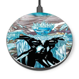Pastele Killer Frost DC Comics Custom Personalized Gift Wireless Charger Custom Phone Charging Pad iPhone Samsung