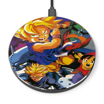 Pastele Super Saiyan Dragon Ball GT Custom Personalized Gift Wireless Charger Custom Phone Charging Pad iPhone Samsung