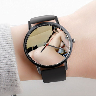 Pastele Natalie King Custom Watch Awesome Unisex Black Classic Plastic Quartz Watch for Men Women Premium Gift Box Watches