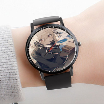 Pastele Spy Kyoushitsu Custom Watch Awesome Unisex Black Classic Plastic Quartz Watch for Men Women Premium Gift Box Watches
