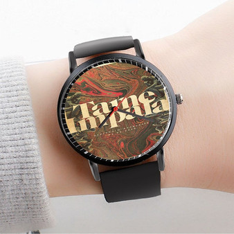 Pastele Tame Impala Custom Watch Awesome Unisex Black Classic Plastic Quartz Watch for Men Women Premium Gift Box Watches