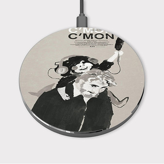 Pastele C mon C mon Art Poster Custom Wireless Charger Awesome Gift Smartphone Android iOs Mobile Phone Charging Pad iPhone Samsung Asus Sony Nokia Google Magnetic Qi Fast Charger Wireless Phone Accessories