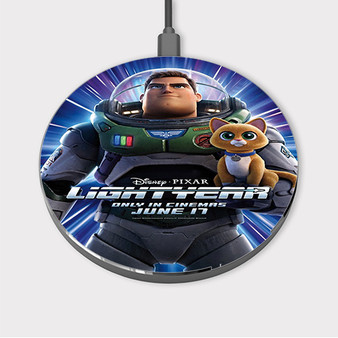 Pastele Lightyear Movie Custom Wireless Charger Awesome Gift Smartphone Android iOs Mobile Phone Charging Pad iPhone Samsung Asus Sony Nokia Google Magnetic Qi Fast Charger Wireless Phone Accessories