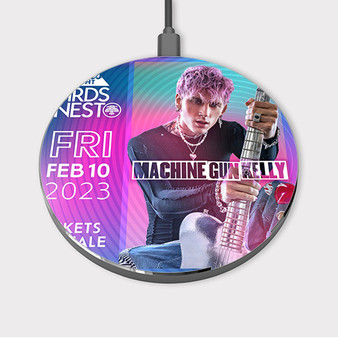 Pastele Machine Gun Kelly 2023 Tour Custom Wireless Charger Awesome Gift Smartphone Android iOs Mobile Phone Charging Pad iPhone Samsung Asus Sony Nokia Google Magnetic Qi Fast Charger Wireless Phone Accessories