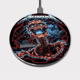 Pastele Metallica Birmingham Custom Wireless Charger Awesome Gift Smartphone Android iOs Mobile Phone Charging Pad iPhone Samsung Asus Sony Nokia Google Magnetic Qi Fast Charger Wireless Phone Accessories