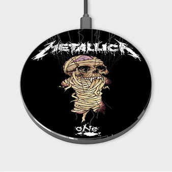 Pastele Metallica One Custom Wireless Charger Awesome Gift Smartphone Android iOs Mobile Phone Charging Pad iPhone Samsung Asus Sony Nokia Google Magnetic Qi Fast Charger Wireless Phone Accessories