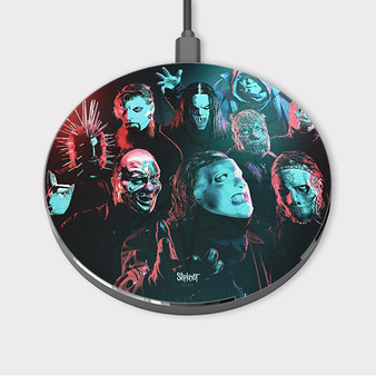 Pastele Slipknot We Are Not Your Kind Custom Wireless Charger Awesome Gift Smartphone Android iOs Mobile Phone Charging Pad iPhone Samsung Asus Sony Nokia Google Magnetic Qi Fast Charger Wireless Phone Accessories