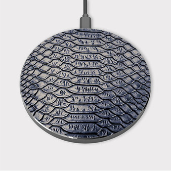 Pastele Snake Skin Custom Wireless Charger Awesome Gift Smartphone Android iOs Mobile Phone Charging Pad iPhone Samsung Asus Sony Nokia Google Magnetic Qi Fast Charger Wireless Phone Accessories