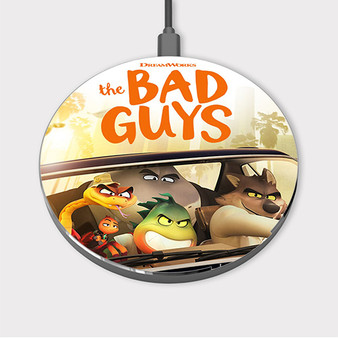 Pastele The Bad Guys jpeg Custom Wireless Charger Awesome Gift Smartphone Android iOs Mobile Phone Charging Pad iPhone Samsung Asus Sony Nokia Google Magnetic Qi Fast Charger Wireless Phone Accessories