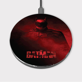 Pastele The Batman 2022 Custom Wireless Charger Awesome Gift Smartphone Android iOs Mobile Phone Charging Pad iPhone Samsung Asus Sony Nokia Google Magnetic Qi Fast Charger Wireless Phone Accessories