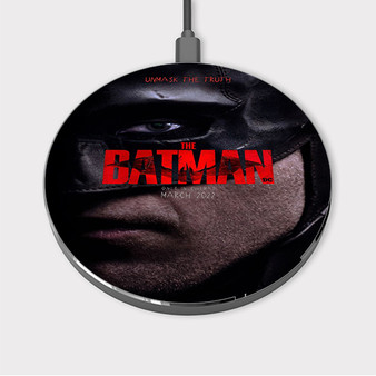 Pastele The Batman Unmask The Truth Custom Wireless Charger Awesome Gift Smartphone Android iOs Mobile Phone Charging Pad iPhone Samsung Asus Sony Nokia Google Magnetic Qi Fast Charger Wireless Phone Accessories