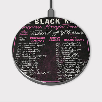 Pastele The Black Keys Dropout Boogie Tour Custom Wireless Charger Awesome Gift Smartphone Android iOs Mobile Phone Charging Pad iPhone Samsung Asus Sony Nokia Google Magnetic Qi Fast Charger Wireless Phone Accessories