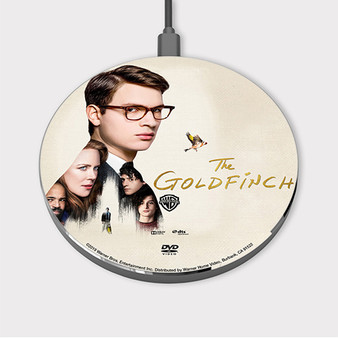 Pastele The Goldfinch Movie 4 Custom Wireless Charger Awesome Gift Smartphone Android iOs Mobile Phone Charging Pad iPhone Samsung Asus Sony Nokia Google Magnetic Qi Fast Charger Wireless Phone Accessories