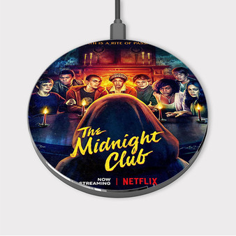 Pastele The Midnight Club Custom Wireless Charger Awesome Gift Smartphone Android iOs Mobile Phone Charging Pad iPhone Samsung Asus Sony Nokia Google Magnetic Qi Fast Charger Wireless Phone Accessories
