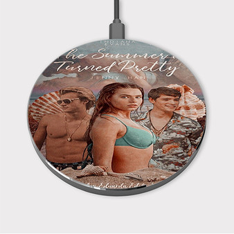 Pastele The Summer I Turned Pretty Custom Wireless Charger Awesome Gift Smartphone Android iOs Mobile Phone Charging Pad iPhone Samsung Asus Sony Nokia Google Magnetic Qi Fast Charger Wireless Phone Accessories
