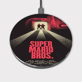 Pastele The Super Mario Bros Movie 2 Custom Wireless Charger Awesome Gift Smartphone Android iOs Mobile Phone Charging Pad iPhone Samsung Asus Sony Nokia Google Magnetic Qi Fast Charger Wireless Phone Accessories