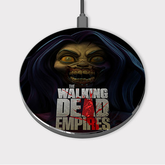 Pastele The Walking Dead Empires 2 Custom Wireless Charger Awesome Gift Smartphone Android iOs Mobile Phone Charging Pad iPhone Samsung Asus Sony Nokia Google Magnetic Qi Fast Charger Wireless Phone Accessories