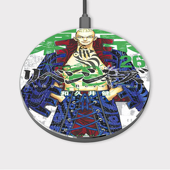 Pastele Tokyo Revengers Seiya Kessen hen Custom Wireless Charger Awesome Gift Smartphone Android iOs Mobile Phone Charging Pad iPhone Samsung Asus Sony Nokia Google Magnetic Qi Fast Charger Wireless Phone Accessories