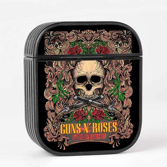 Pastele Gun N Roses Appetite For Destruction Custom AirPods Case Cover Awesome Personalized Apple AirPods Gen 1 AirPods Gen 2 AirPods Pro Hard Skin Protective Cover Sublimation Cases