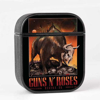 Pastele Guns N Roses Regina SK Canada jpeg Custom AirPods Case Cover Awesome Personalized Apple AirPods Gen 1 AirPods Gen 2 AirPods Pro Hard Skin Protective Cover Sublimation Cases