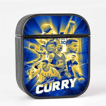 Pastele Stephen Curry Custom AirPods Case Cover Awesome Personalized Apple AirPods Gen 1 AirPods Gen 2 AirPods Pro Hard Skin Protective Cover Sublimation Cases