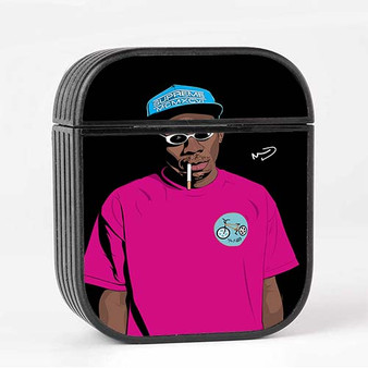 Pastele Tyler the Creator Art Custom AirPods Case Cover Awesome Personalized Apple AirPods Gen 1 AirPods Gen 2 AirPods Pro Hard Skin Protective Cover Sublimation Cases