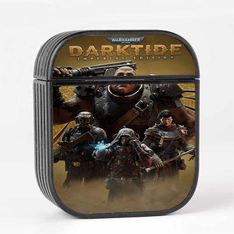 Pastele Warhammer 40k Darktide Custom AirPods Case Cover Awesome Personalized Apple AirPods Gen 1 AirPods Gen 2 AirPods Pro Hard Skin Protective Cover Sublimation Cases