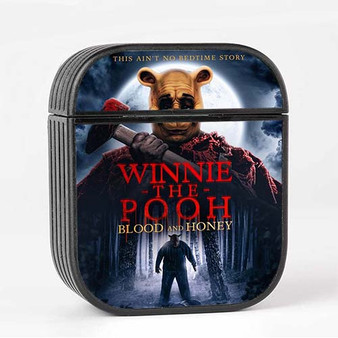 Pastele Winnie the Pooh Blood and Honey Custom AirPods Case Cover Awesome Personalized Apple AirPods Gen 1 AirPods Gen 2 AirPods Pro Hard Skin Protective Cover Sublimation Cases