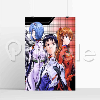 Neon Genesis Evangelion Custom Printed Silk Poster Wall Decor 20 x 13 Inch 24 x 36 Inch