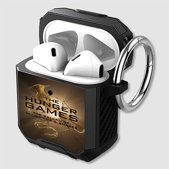 Pastele The Hunger Games The Ballad of Songbirds and Snakes Custom Personalized AirPods Case Shockproof Cover Awesome The Best Smart Protective Cover With Ring AirPods Gen 1 2 3 Pro Black Pink Colors