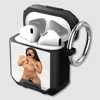 Pastele Xxlayna Marie Custom Personalized AirPods Case Shockproof Cover Awesome The Best Smart Protective Cover With Ring AirPods Gen 1 2 3 Pro Black Pink Colors