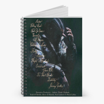 Pastele Drake Honestly Nevermind 2 Custom Spiral Notebook Ruled Line Front Cover Awesome Printed Book Notes School Notes Job Schedule Note 90gsm 118 Pages Metal Spiral Notebook