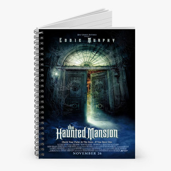 Pastele Haunted Mansion 2023 Custom Spiral Notebook Ruled Line Front Cover Awesome Printed Book Notes School Notes Job Schedule Note 90gsm 118 Pages Metal Spiral Notebook