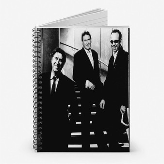 Pastele Roxy Music Tour 2 Custom Spiral Notebook Ruled Line Front Cover Awesome Printed Book Notes School Notes Job Schedule Note 90gsm 118 Pages Metal Spiral Notebook