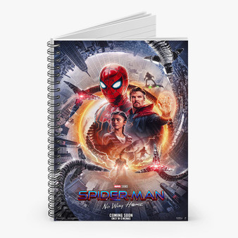 Pastele Spider Man No Way Home Doctor Strange Custom Spiral Notebook Ruled Line Front Cover Awesome Printed Book Notes School Notes Job Schedule Note 90gsm 118 Pages Metal Spiral Notebook