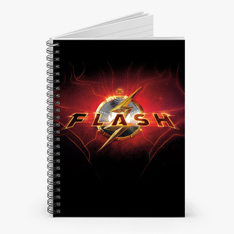 Pastele The Flash 2023 Custom Spiral Notebook Ruled Line Front Cover Awesome Printed Book Notes School Notes Job Schedule Note 90gsm 118 Pages Metal Spiral Notebook