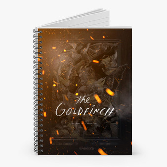 Pastele The Goldfinch Movie 2 Custom Spiral Notebook Ruled Line Front Cover Awesome Printed Book Notes School Notes Job Schedule Note 90gsm 118 Pages Metal Spiral Notebook