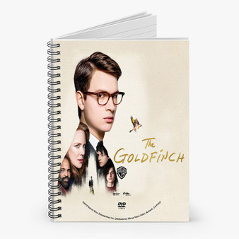 Pastele The Goldfinch Movie 4 Custom Spiral Notebook Ruled Line Front Cover Awesome Printed Book Notes School Notes Job Schedule Note 90gsm 118 Pages Metal Spiral Notebook