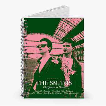 Pastele The Smiths 3 Custom Spiral Notebook Ruled Line Front Cover Awesome Printed Book Notes School Notes Job Schedule Note 90gsm 118 Pages Metal Spiral Notebook