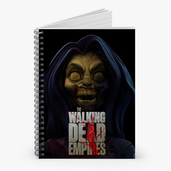 Pastele The Walking Dead Empires 2 Custom Spiral Notebook Ruled Line Front Cover Awesome Printed Book Notes School Notes Job Schedule Note 90gsm 118 Pages Metal Spiral Notebook