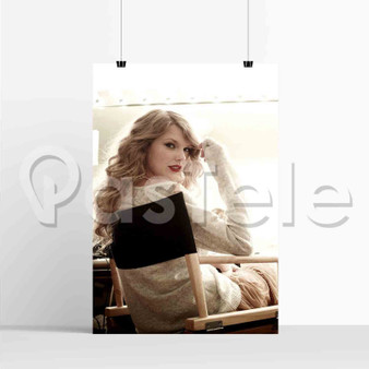 Taylor Swift Half Face Silk Custom Poster Printed Wall Decor 20 x 13 Inch  24 x