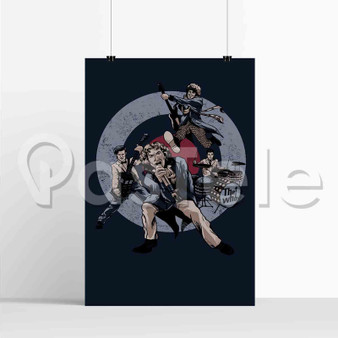 The Who Custom Printed Silk Poster Wall Decor 20 x 13 Inch 24 x 36 Inch