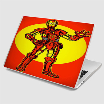 Pastele C3 PO Star Wars Iron Man MacBook Case Custom Personalized Smart Protective Cover Awesome for MacBook MacBook Pro MacBook Pro Touch MacBook Pro Retina MacBook Air Cases Cover