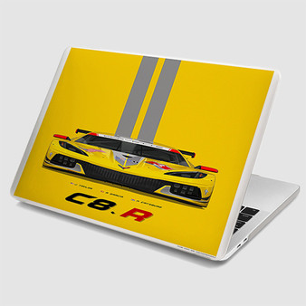 Pastele Chevrolet Corvette C8 R MacBook Case Custom Personalized Smart Protective Cover Awesome for MacBook MacBook Pro MacBook Pro Touch MacBook Pro Retina MacBook Air Cases Cover