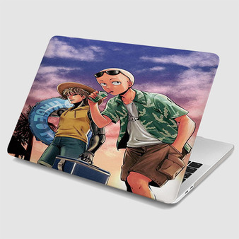 Pastele Genos and Saitama One Punch Man MacBook Case Custom Personalized Smart Protective Cover Awesome for MacBook MacBook Pro MacBook Pro Touch MacBook Pro Retina MacBook Air Cases Cover