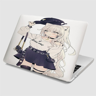 Pastele Kawaii Anime Girl MacBook Case Custom Personalized Smart Protective Cover Awesome for MacBook MacBook Pro MacBook Pro Touch MacBook Pro Retina MacBook Air Cases Cover