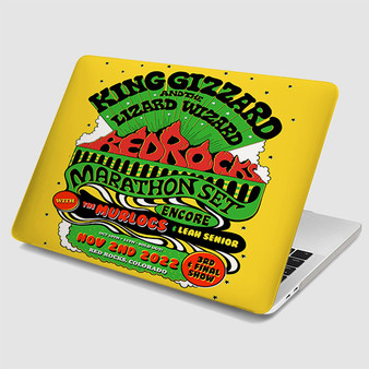 Pastele King Gizzard Red Rocks MacBook Case Custom Personalized Smart Protective Cover Awesome for MacBook MacBook Pro MacBook Pro Touch MacBook Pro Retina MacBook Air Cases Cover