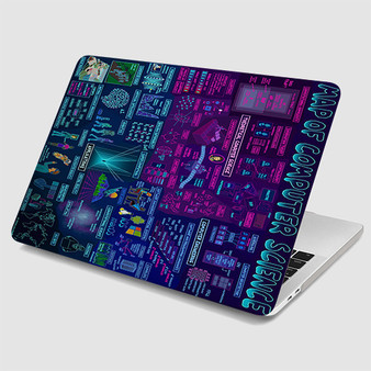 Pastele Map of Computer Science MacBook Case Custom Personalized Smart Protective Cover Awesome for MacBook MacBook Pro MacBook Pro Touch MacBook Pro Retina MacBook Air Cases Cover