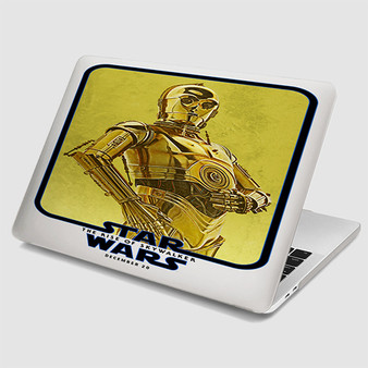 Pastele Star Wars C3 PO MacBook Case Custom Personalized Smart Protective Cover Awesome for MacBook MacBook Pro MacBook Pro Touch MacBook Pro Retina MacBook Air Cases Cover
